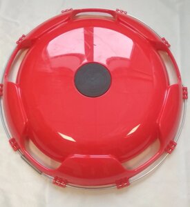 Колпак на диск колеса R-22,5 передний пластиковый цвет красный на Грузовые АВТО