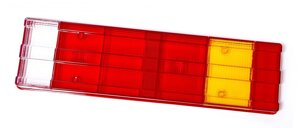 Стекло фонаря заднего левого , рассеиватель с ребрами, Mercedes Sprinter Мерседес Атего 96-06, Спринтер, Варио, аналог