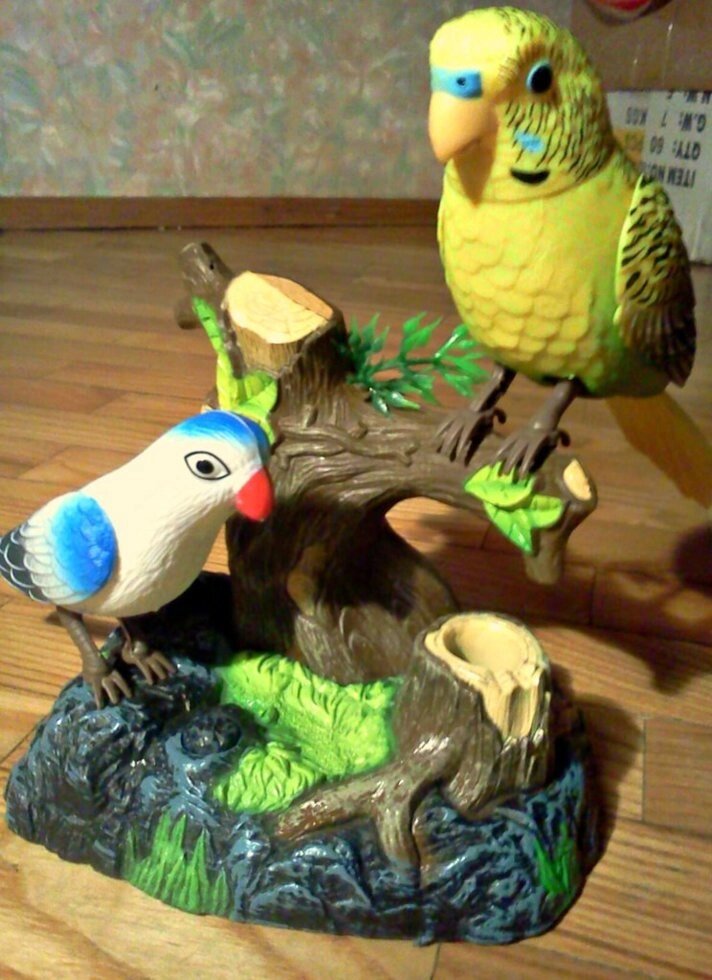 2 игрушечных попугая поют по очереди арт. 815 от компании Интернет магазин детских игрушек Ny-pogodi. by - фото 1