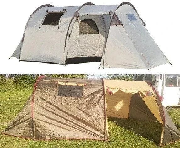 4х местная туристическая палатка lanyu LY-1909 / 4х-местная кемпинговая палатка от компании Интернет магазин детских игрушек Ny-pogodi. by - фото 1