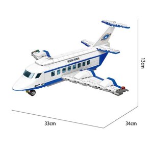 Аналог Lego City лего сити Конструктор Пассажирский самолет xingbao XB-16003