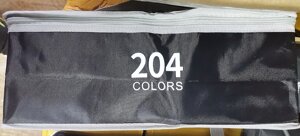 Арт Маркеры двухсторонние нумерованные для скетчинга Touch Brush 204 шт увеличенный объем маркеров