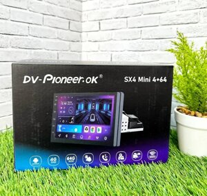 Автомагнитола DV Pioneer OK SX4 Mini 4/64 Гб Bluetooth AUX USB 7 дюймов