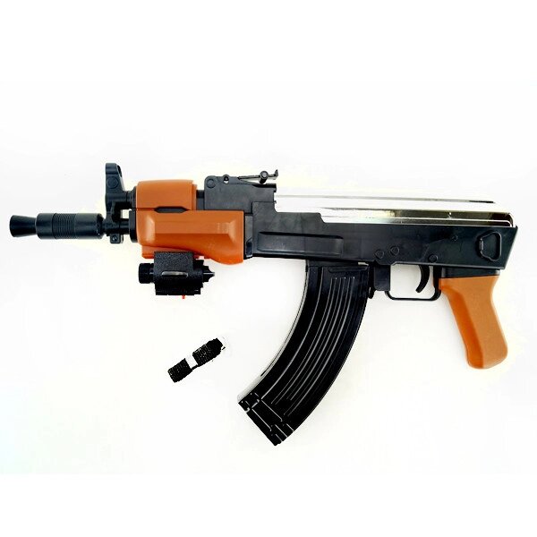 Автомат Калашникова AK-47 укороченный пневматический P998A от компании Интернет магазин детских игрушек Ny-pogodi. by - фото 1