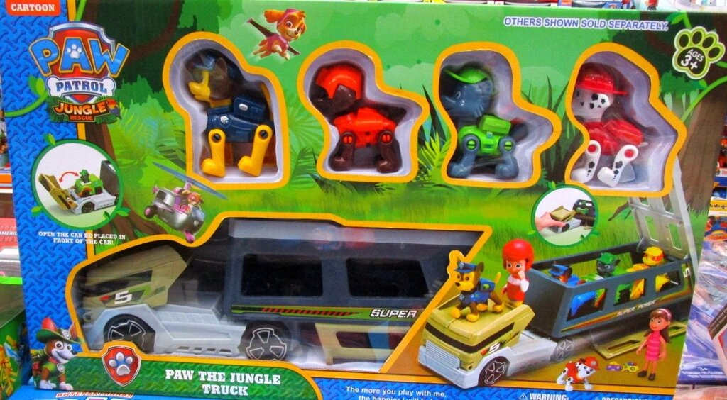Автовоз  Щенячий патруль Paw Patrol от компании Интернет магазин детских игрушек Ny-pogodi. by - фото 1