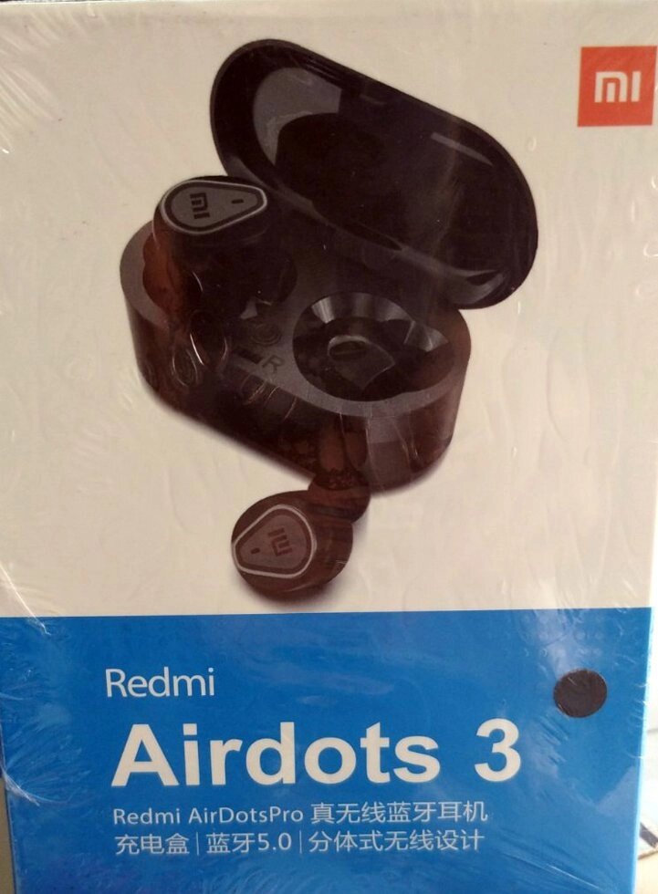 Беспроводные наушники XIAOMI REDMI AIRDOTS (BLACK) от компании Интернет магазин детских игрушек Ny-pogodi. by - фото 1