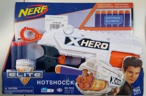 Бластер с пулями X-Hero Nerf 7014