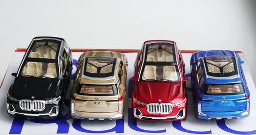BMW X7 кроссовер металл открываются двери капот багажник, 20 см свет звук от компании Интернет магазин детских игрушек Ny-pogodi. by - фото 1