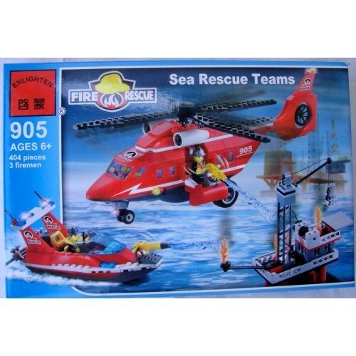 Brick 905 Конструктор Морские спасатели от компании Интернет магазин детских игрушек Ny-pogodi. by - фото 1