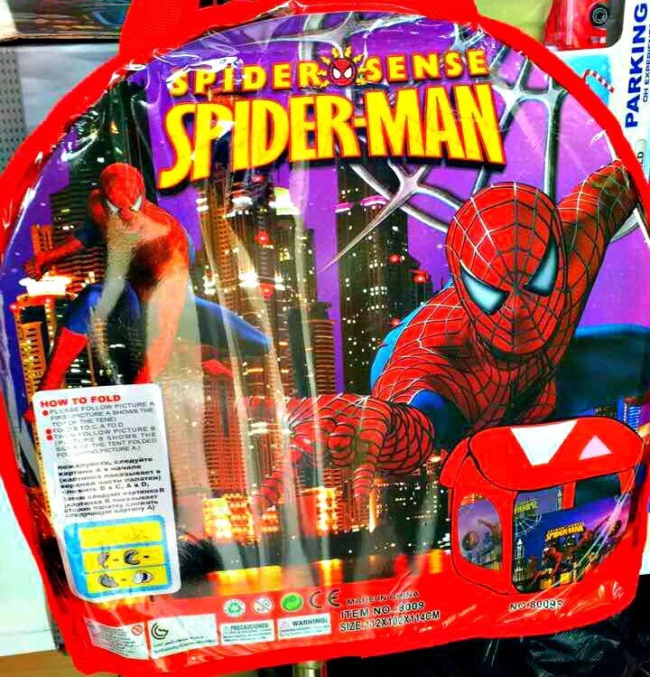 Детская игровая палатка Spider-Man Человек-паук от компании Интернет магазин детских игрушек Ny-pogodi. by - фото 1