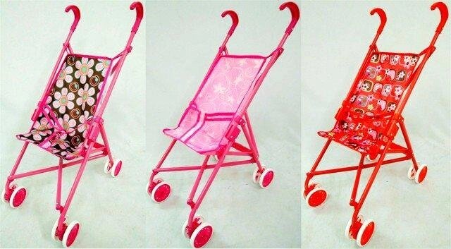 Детская игрушечная коляска-трость для кукол с поворотом колес от компании Интернет магазин детских игрушек Ny-pogodi. by - фото 1