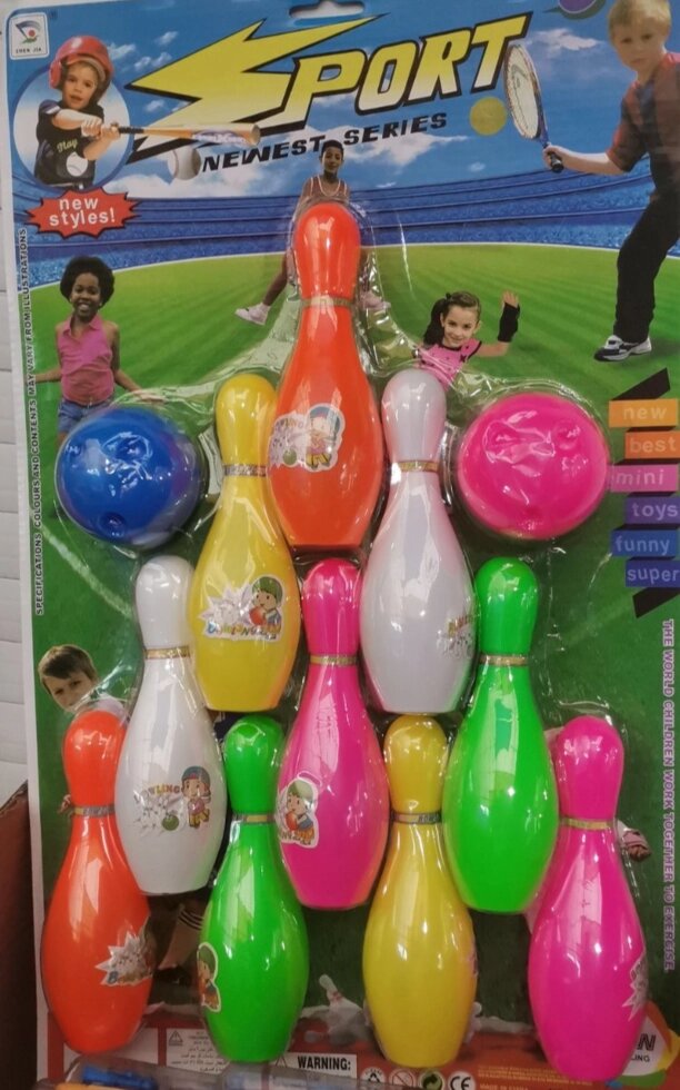 Детская игрушка "боулинг" от компании Интернет магазин детских игрушек Ny-pogodi. by - фото 1