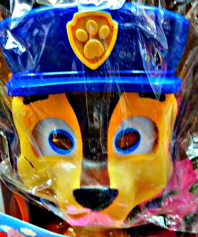 Детская карнавальная маска  Щенячий патруль PawPatrol гонщик от компании Интернет магазин детских игрушек Ny-pogodi. by - фото 1