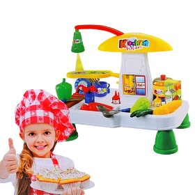 Детская кухня с проектором kitchen play set 2062