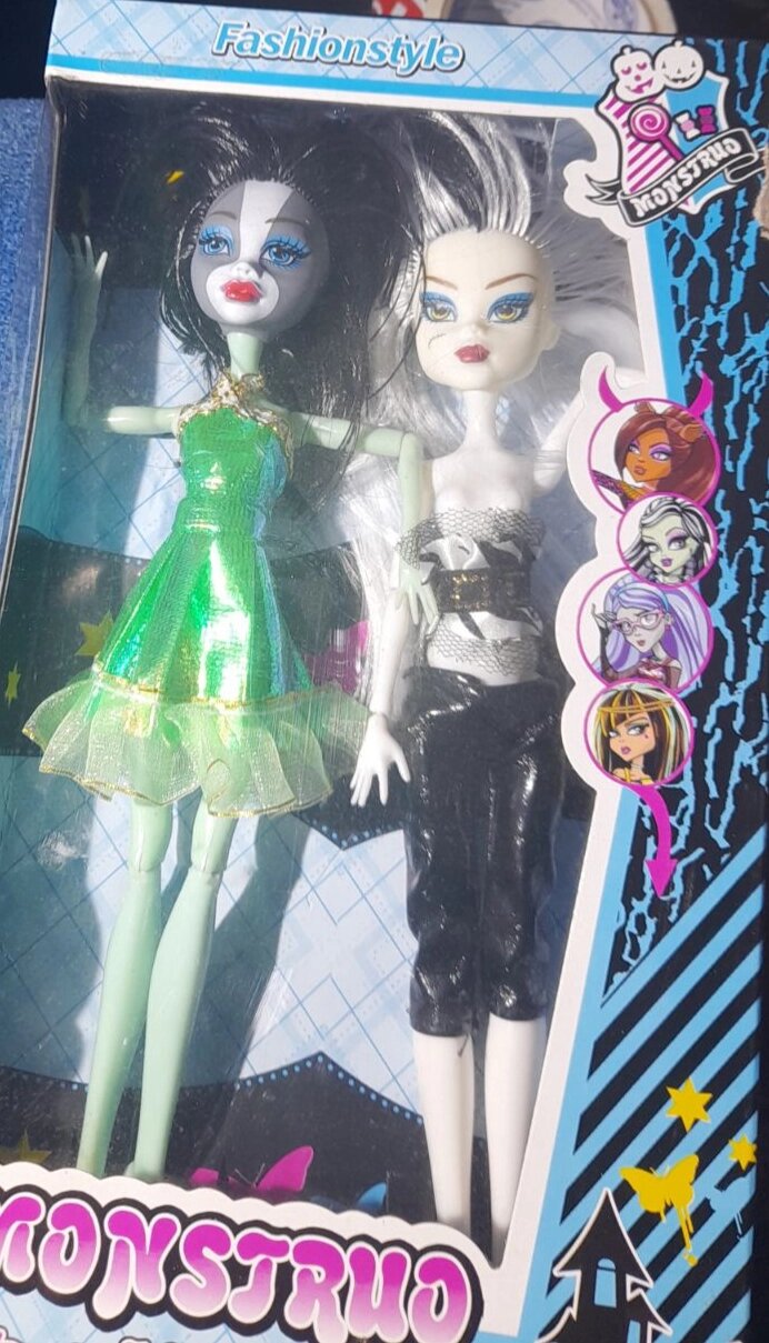 Детская кукла монстр хай monster High на шарнирах 2 в 1 от компании Интернет магазин детских игрушек Ny-pogodi. by - фото 1