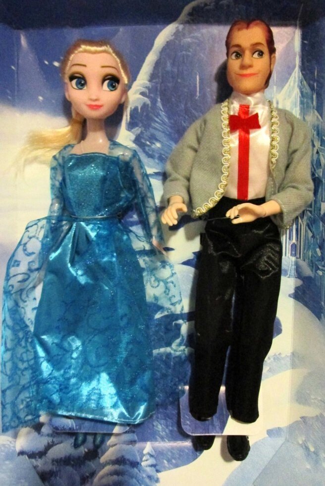 Детская кукла муз. эльза 29см и принц кристофф от компании Интернет магазин детских игрушек Ny-pogodi. by - фото 1