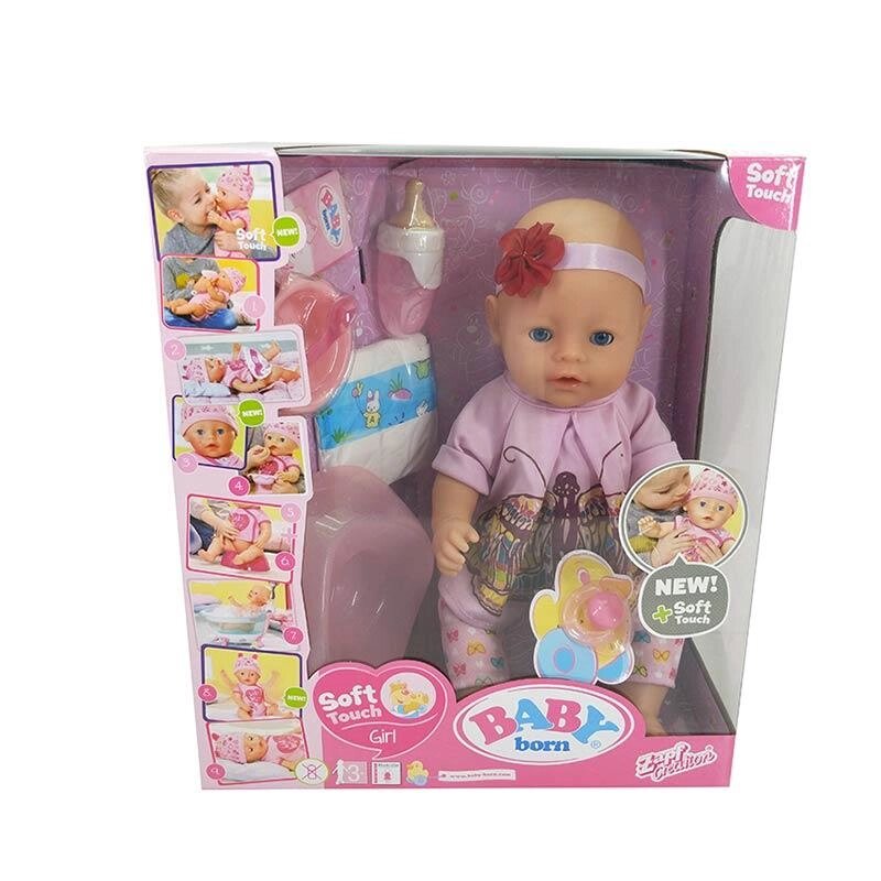 Детская Кукла пупс Baby Born Беби Берн 9 функций с горшком от компании Интернет магазин детских игрушек Ny-pogodi. by - фото 1