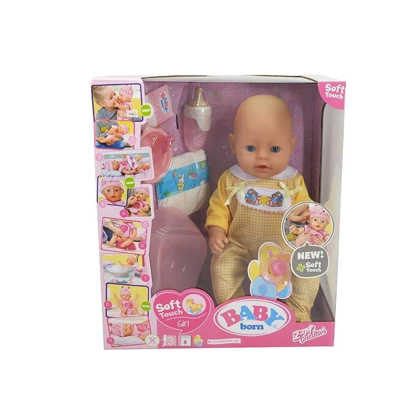 Детская Кукла пупс Baby Born Беби Берн 9 функций от компании Интернет магазин детских игрушек Ny-pogodi. by - фото 1