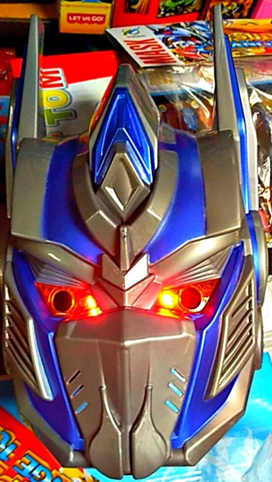 Детская маска Оптимуса прайма optimus prime от компании Интернет магазин детских игрушек Ny-pogodi. by - фото 1