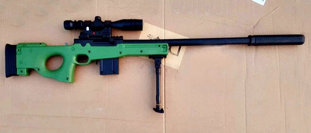 Детская пневматическая снайперская винтовка 82 см  802-1 от компании Интернет магазин детских игрушек Ny-pogodi. by - фото 1