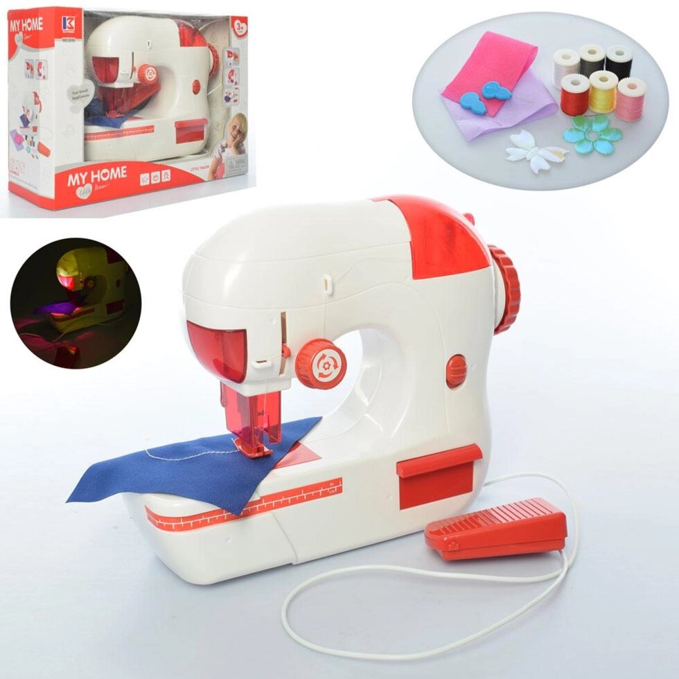 Детская Швейная машинка свет. шьет 24 см от компании Интернет магазин детских игрушек Ny-pogodi. by - фото 1