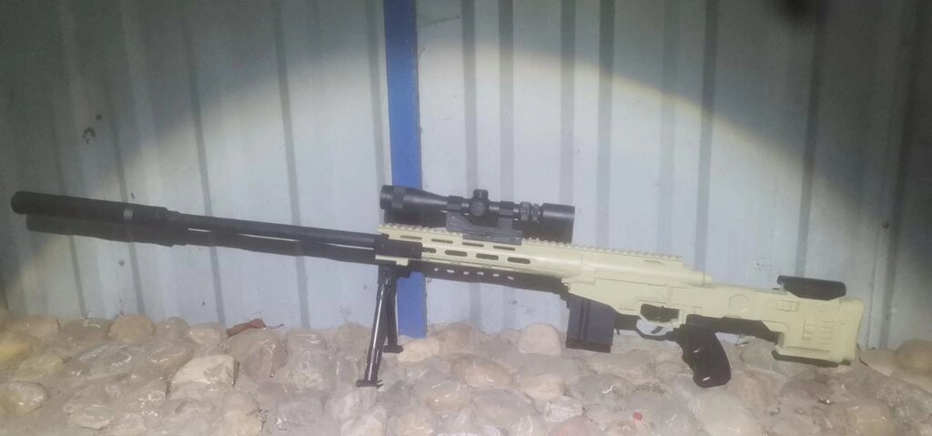 Детская снайперская пневматическая винтовка 743 ,114 см от компании Интернет магазин детских игрушек Ny-pogodi. by - фото 1