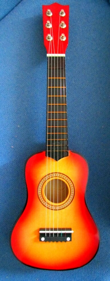 Детская струнная деревянная гитара 6 струн от компании Интернет магазин детских игрушек Ny-pogodi. by - фото 1