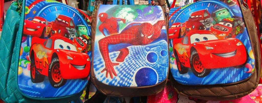 Детская сумочка "тачки" человек-паук" от компании Интернет магазин детских игрушек Ny-pogodi. by - фото 1