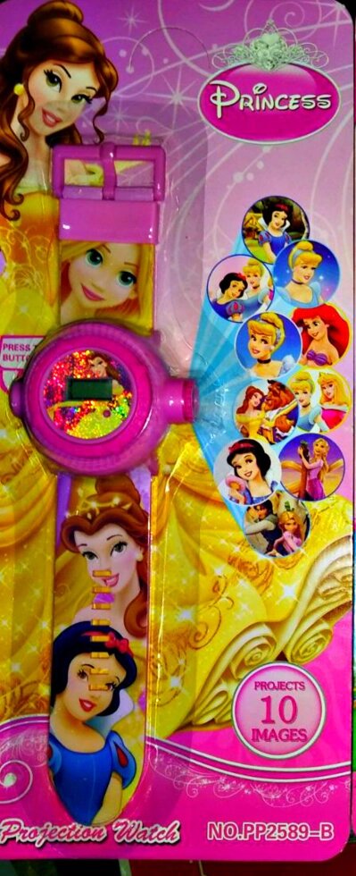 Детские часы "princess" с проектором 10 изображений от компании Интернет магазин детских игрушек Ny-pogodi. by - фото 1