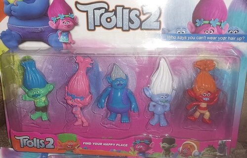 Детский игровой набор героев - Тролли, Trolls