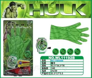 Детский игровой набор "Перчатка Халка", Халк Hulk