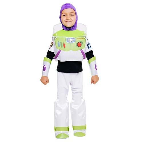 Детский карнавальный костюм Базз Лайтер buzz lightyear Toy Story 9014 к-21 / Пуговка