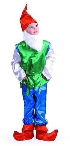 Детский карнавальный костюм гномика , гнома ( без сапог) от компании Интернет магазин детских игрушек Ny-pogodi. by - фото 1