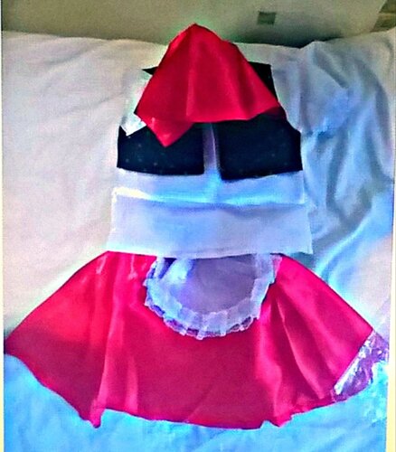 Детский карнавальный костюм красная шапочка