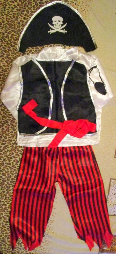 Детский карнавальный костюм пирата от компании Интернет магазин детских игрушек Ny-pogodi. by - фото 1