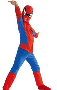 Детский карнавальный новогодний костюм Человек паук Spidermen «Человек–паук» 110см - 130 см