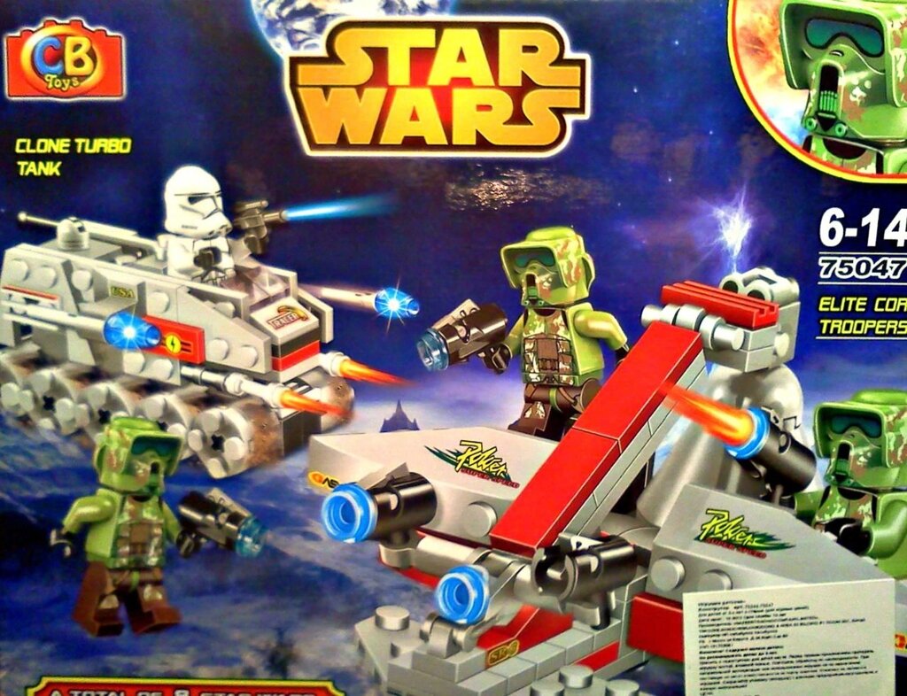 Детский конструктор звездные войны star wars Боевой дроид 75047 от компании Интернет магазин детских игрушек Ny-pogodi. by - фото 1