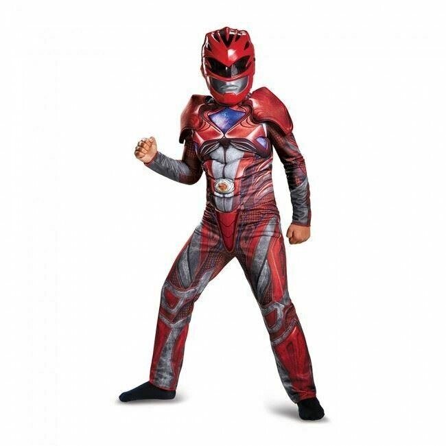 Детский костюм power rangers с мускулами (красный) пауэр ренджерс от компании Интернет магазин детских игрушек Ny-pogodi. by - фото 1