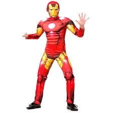 Детский костюм железный человек "iron man" с мышцами