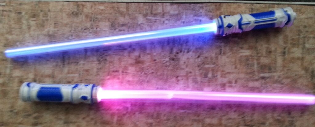 Детский меч звездные воины кровера драйвера могучего ( 2 меча) от компании Интернет магазин детских игрушек Ny-pogodi. by - фото 1