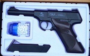 Детский металлический пневматический пистолет люгер М22