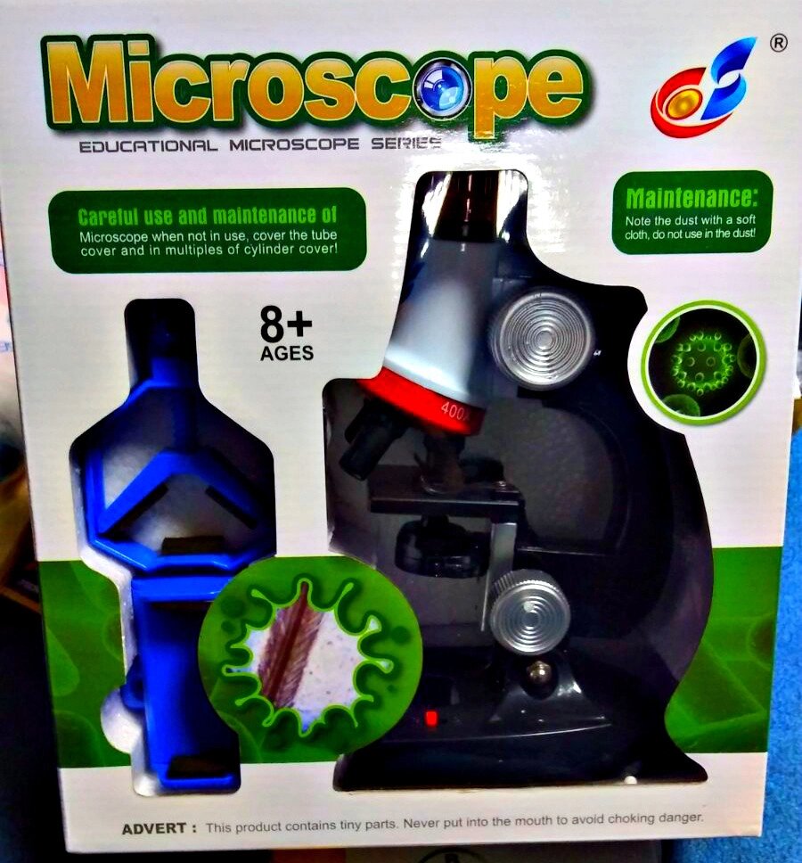 Детский Микроскоп с держателем для телефона (1200х) C2136 от компании Интернет магазин детских игрушек Ny-pogodi. by - фото 1