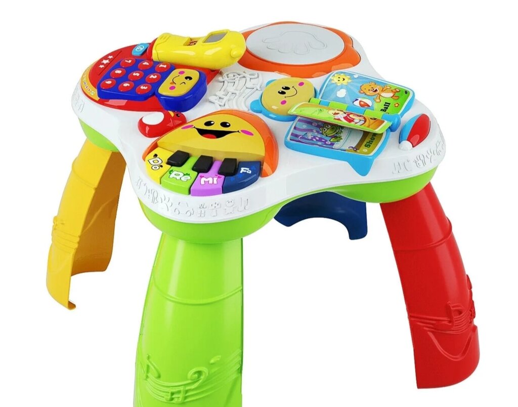 Детский музыкальный развивающий обучающий столик Abero Fun Learning Table  от 6 месяцев до 3-х лет QX-91102E от компании Интернет магазин детских игрушек Ny-pogodi. by - фото 1