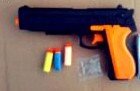 Детский пистолет , стреляет гелевыми пулями (орбизами) и паралоновыми пулями от компании Интернет магазин детских игрушек Ny-pogodi. by - фото 1