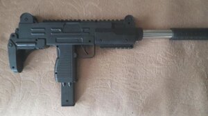 Детский пневматический автомат пистолет-пулемет УЗИ Uzi Pro 2033