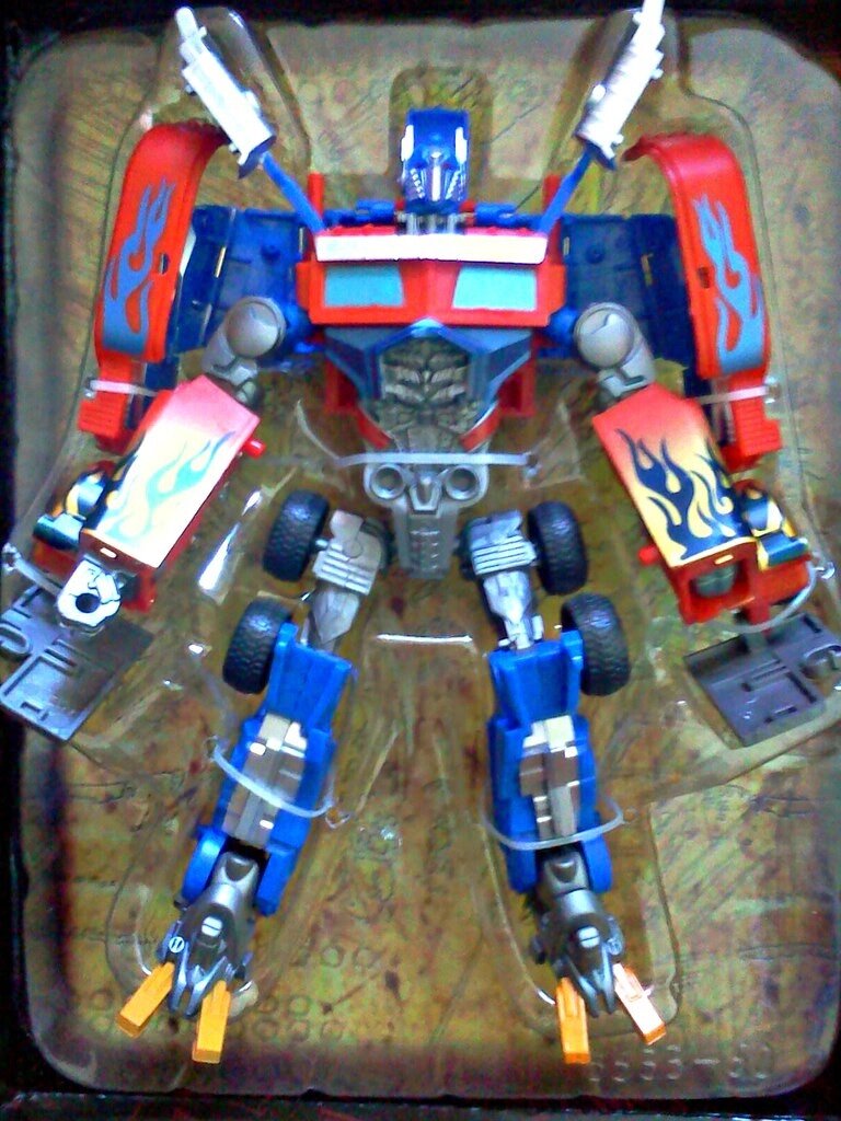 Детский робот трансформер оптимус прайм 25 см в коробке от компании Интернет магазин детских игрушек Ny-pogodi. by - фото 1