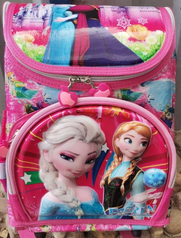 Детский розовый каркасный Рюкзак " холодное сердце" frozen от компании Интернет магазин детских игрушек Ny-pogodi. by - фото 1