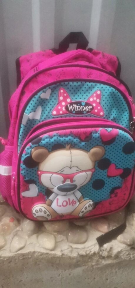 Детский школьный рюкзак Winner  мишка Медвежонок " от компании Интернет магазин детских игрушек Ny-pogodi. by - фото 1