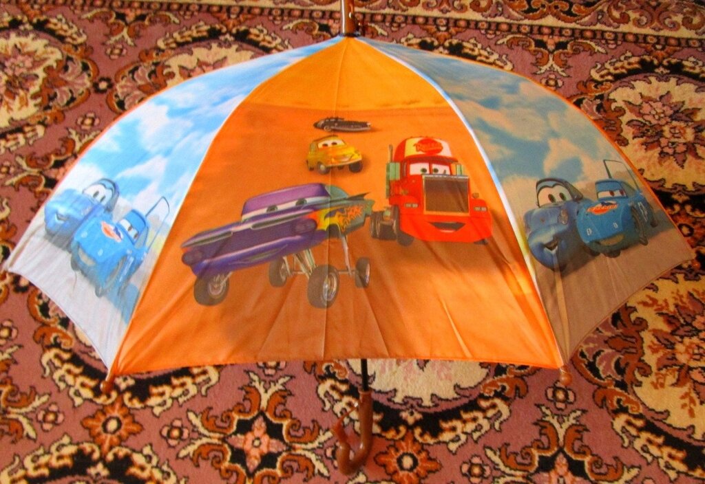 Детский зонт-трость полуавтомат "тачки" cars от компании Интернет магазин детских игрушек Ny-pogodi. by - фото 1