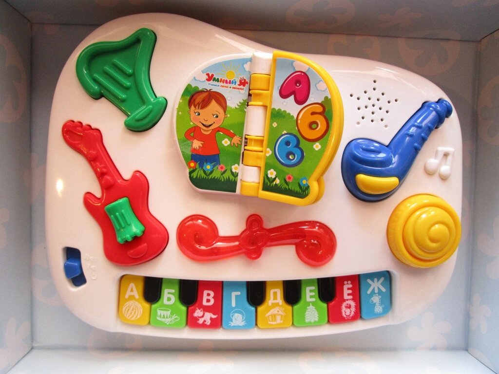 Детское  пианино музыкальное от компании Интернет магазин детских игрушек Ny-pogodi. by - фото 1